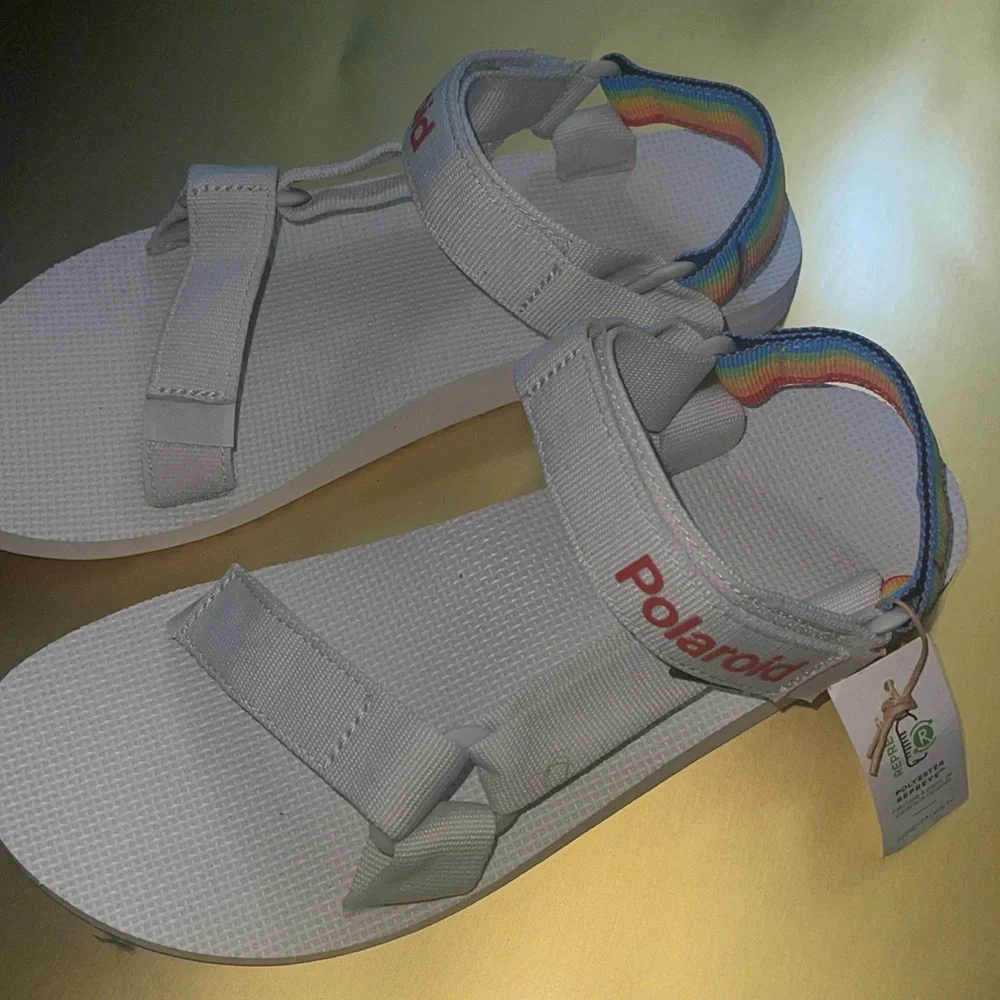 Teva Polaroid rainbow print sandal - Picture 7 of 12